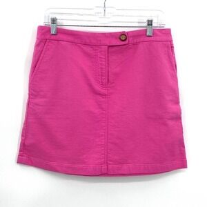 ANTHROPOLOGIE Vanessa Virginia Pink A-Line Mini Skirt Size 6